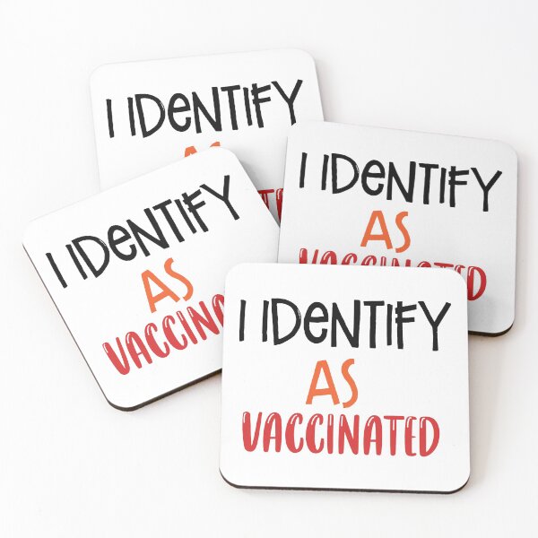 Item preview, I identify as vaccinated designed and sold by shaakir.