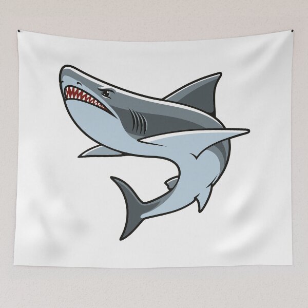 Item preview, Great White Shark designed and sold by treasure-crafts.