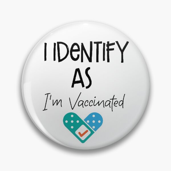 Item preview,  I identify as vaccinated designed and sold by shaakir.