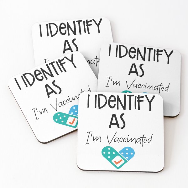 Item preview,  I identify as vaccinated designed and sold by shaakir.
