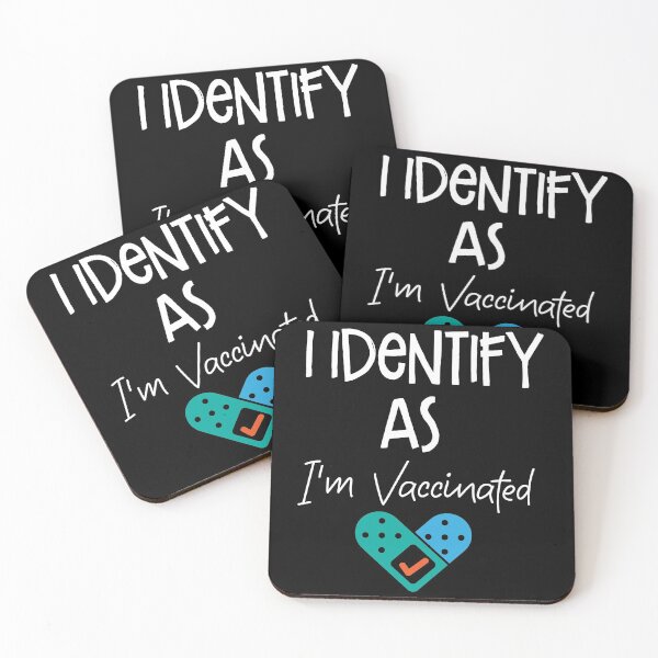 Item preview,  I identify as vaccinated designed and sold by shaakir.