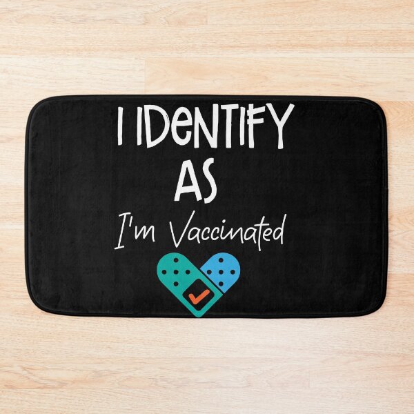 Item preview,  I identify as vaccinated designed and sold by shaakir.