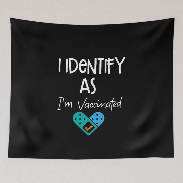 Item preview,  I identify as vaccinated designed and sold by shaakir.
