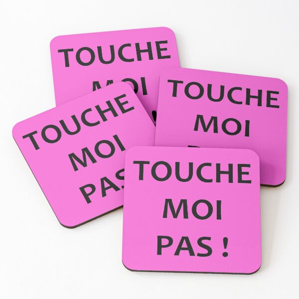 Item preview, Don't touch me! (Pink) designed and sold by RomualdGR.