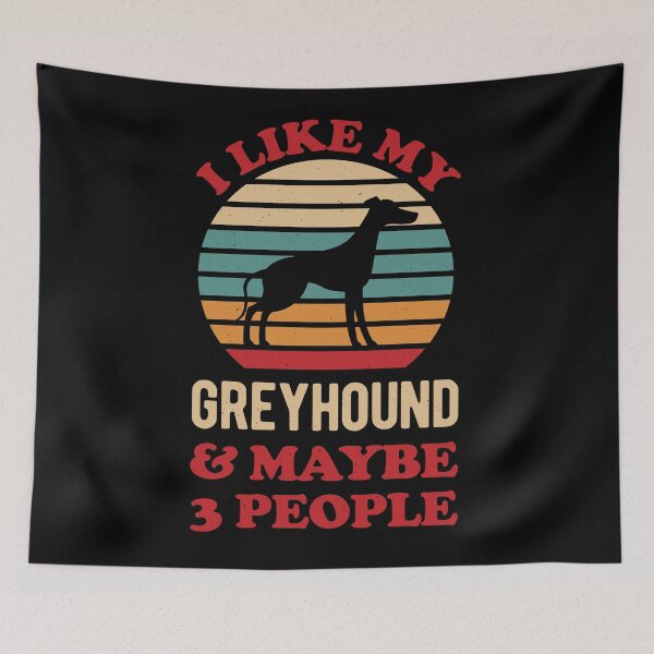 Item preview, Greyhound Funny designed and sold by artworkbyrihen.