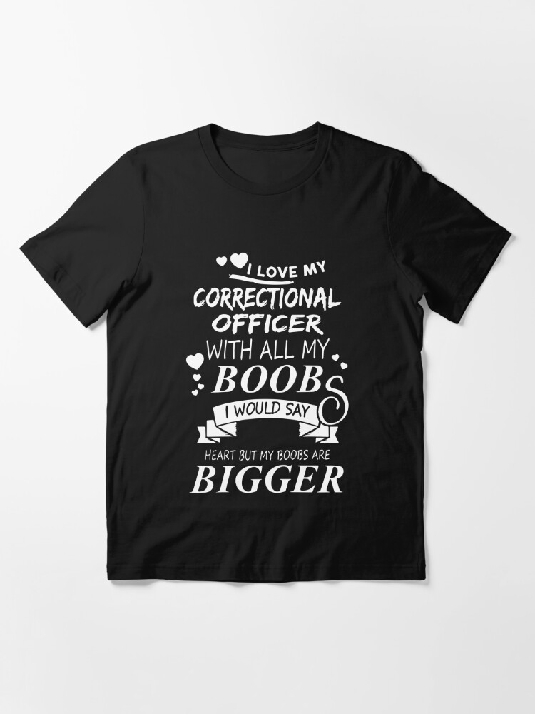 Is it okay to say Nice Titties (Black Text) | Essential T-Shirt