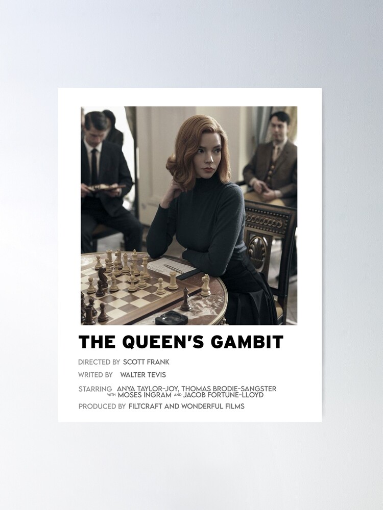 The Queen's Gambit Poster for Sale by Anqi-Art