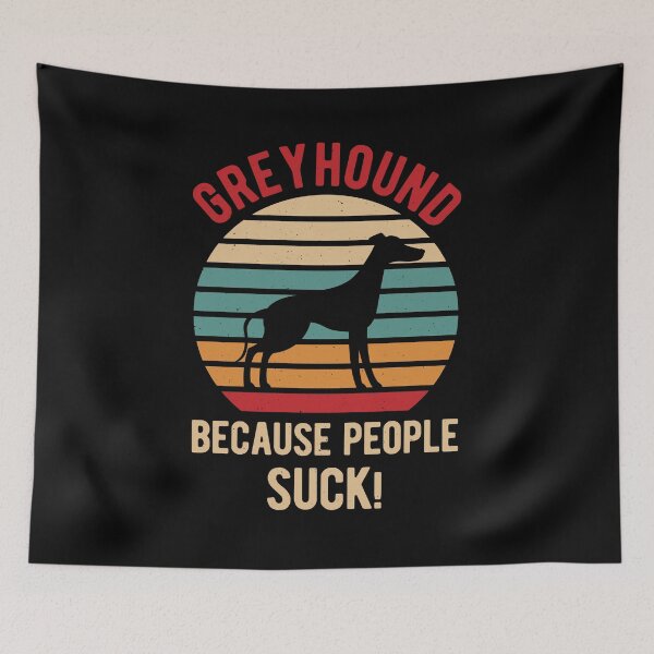 Item preview, Greyhound Funny designed and sold by artworkbyrihen.