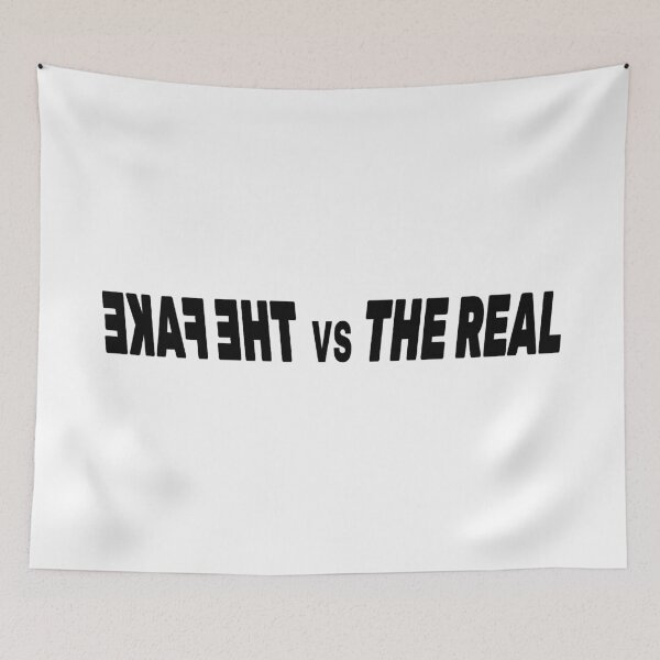 Item preview, The Real Vs The Fake designed and sold by YOYOCollection.