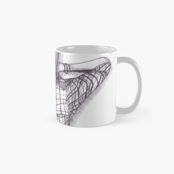 Girl in a Plaid Shirt Classic Mug