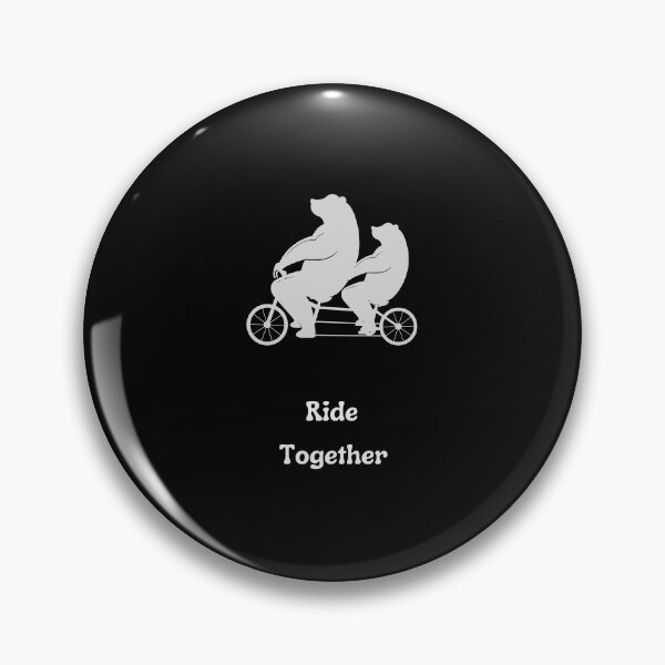 Item preview, Ride Together Bear designed and sold by SingularDesign.
