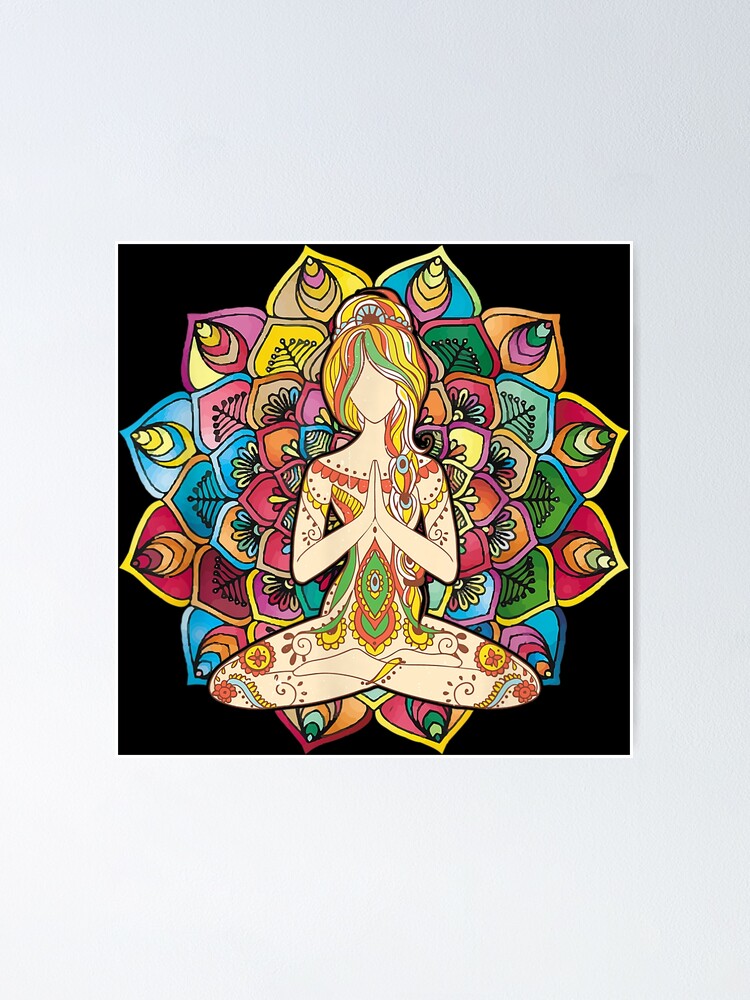 Texture Mandala - PRINT inspiration, meditation art, yoga art, feminin –  stephaniecorfee