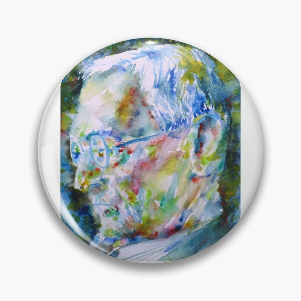 Item preview, HERMANN HESSE - watercolor portrait .8 designed and sold by lautir.