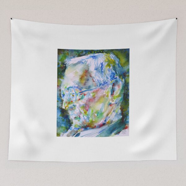 Item preview, HERMANN HESSE - watercolor portrait .8 designed and sold by lautir.