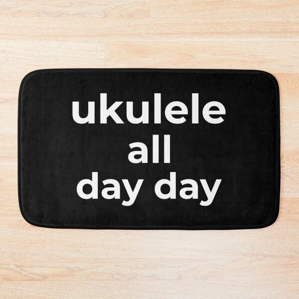 Item preview, Ukulele All Day Day designed and sold by artfulnotebook.