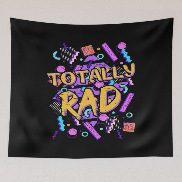 Item preview, Totally Rad 1980s - 70s 80s 90s Vintage old Totally Rad 1980s Design & Gifts designed and sold by shirti.