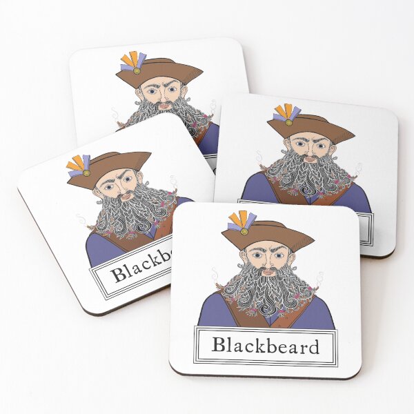 Item preview, Blackbeard (Pirate) designed and sold by PatchPimpernel.