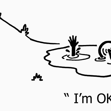 Artwork thumbnail, "I'm OK!" Cycling Crash Cartoon by PhillConnell