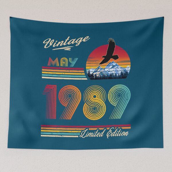 Item preview, May 1989 Birthday designed and sold by GreenSplash.