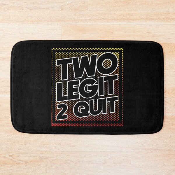 Item preview, Two Legit 2 Quit - 70s 80s 90s Vintage old Two Legit 2 Quit Design & Gifts designed and sold by shirti.