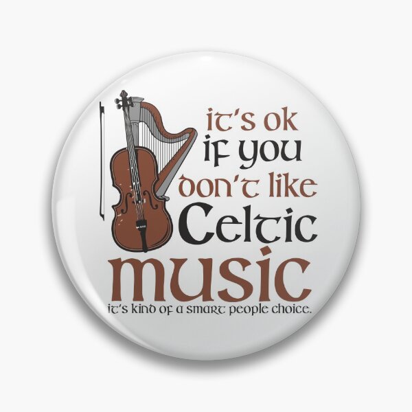 Item preview, CELTIC MUSIC IT'S KIND OF A SMART PEOPLE THING COLLECTION designed and sold by JRM Tees & More Store.