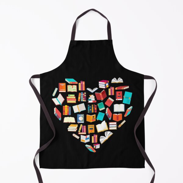 Item preview, Book Lover Heart Shape Reading Club Librarian Bookworm Gift designed and sold by Vlashilo.