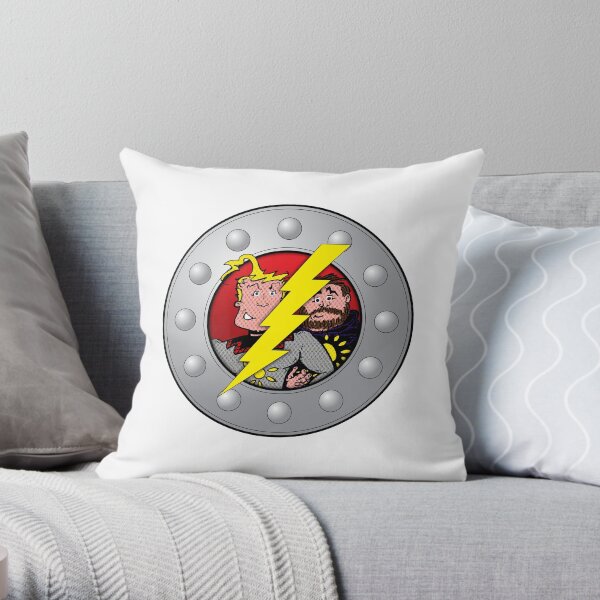 SPACE SOLDIERS (OLD STYLE) Throw Pillow