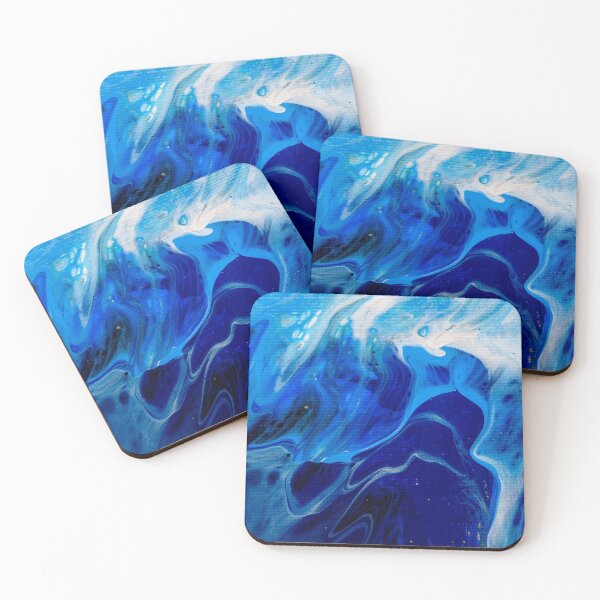 Item preview,  Fluid art, acrylic pour designed and sold by Dreamscape Eclectic .