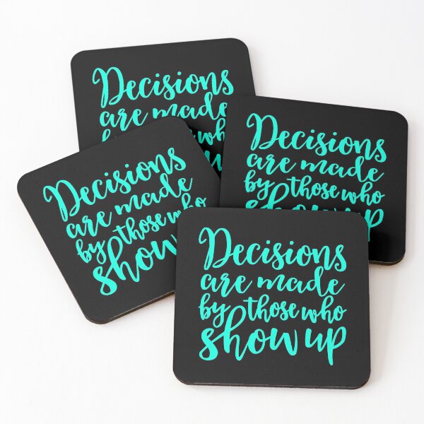 Item preview, Decisions are made by those who turn up v.3 designed and sold by x1brett.