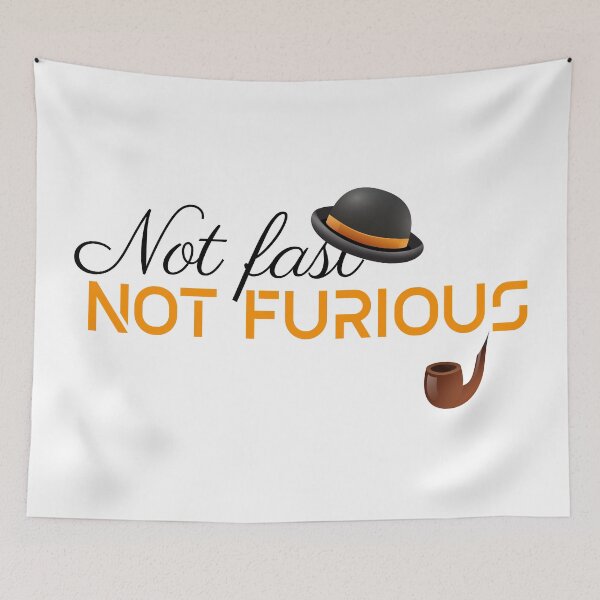 Item preview, not fast not furious, gift, Funny, humour designed and sold by Lamar-creats.