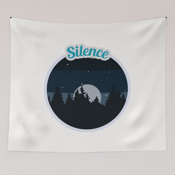 Item preview, be quiet,silence designed and sold by Ahmad Al Gariby.