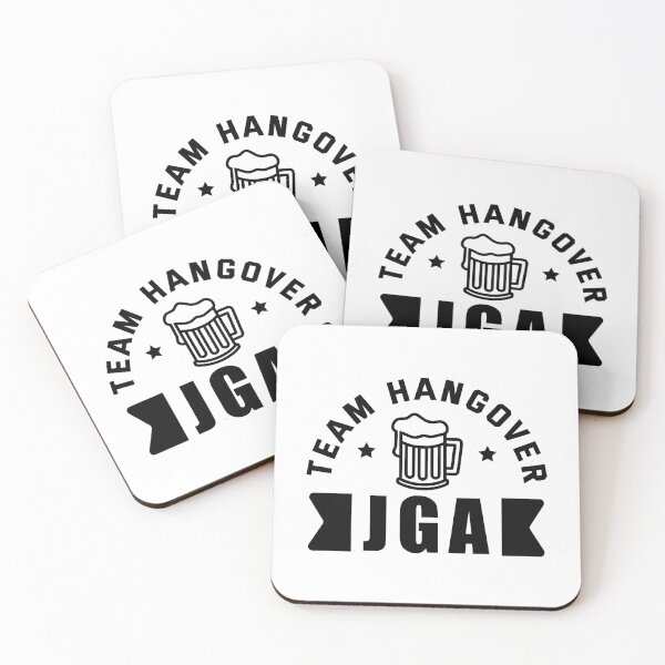 Item preview, Team Hangover JGA White designed and sold by Tobias Langner.