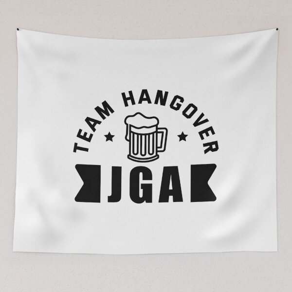 Item preview, Team Hangover JGA White designed and sold by Tobias Langner.