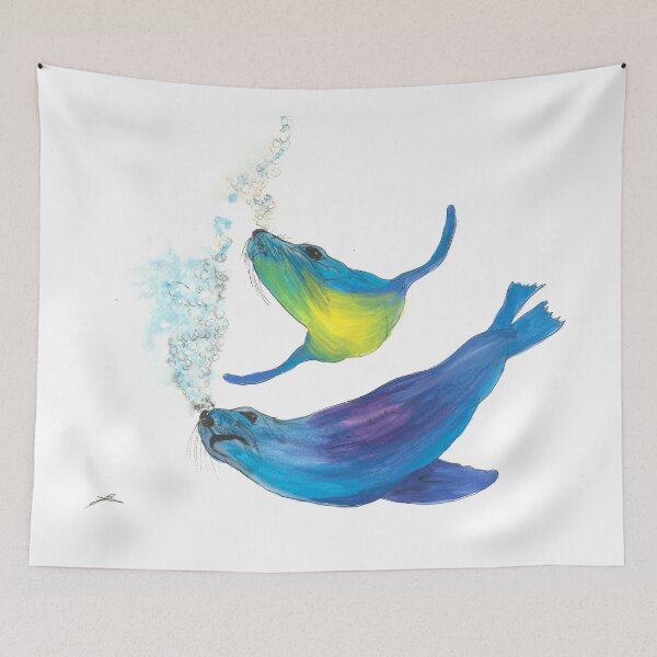 Item preview, Sea puppies designed and sold by JensOceanArt.