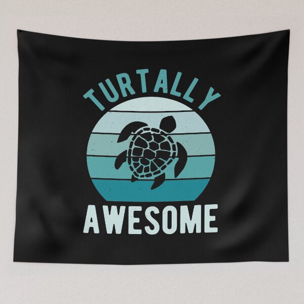 Item preview, Funny Sea Turtle designed and sold by artworkbyrihen.