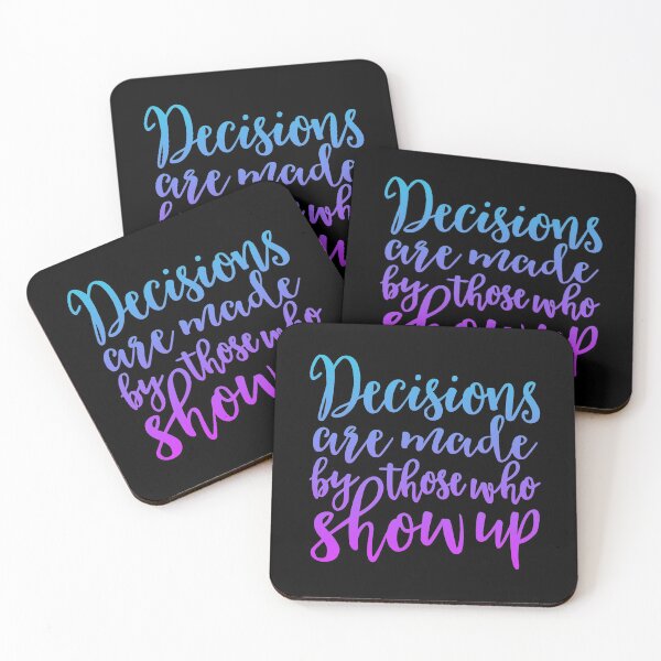 Item preview, Decisions are made by those who turn up v.9 designed and sold by x1brett.