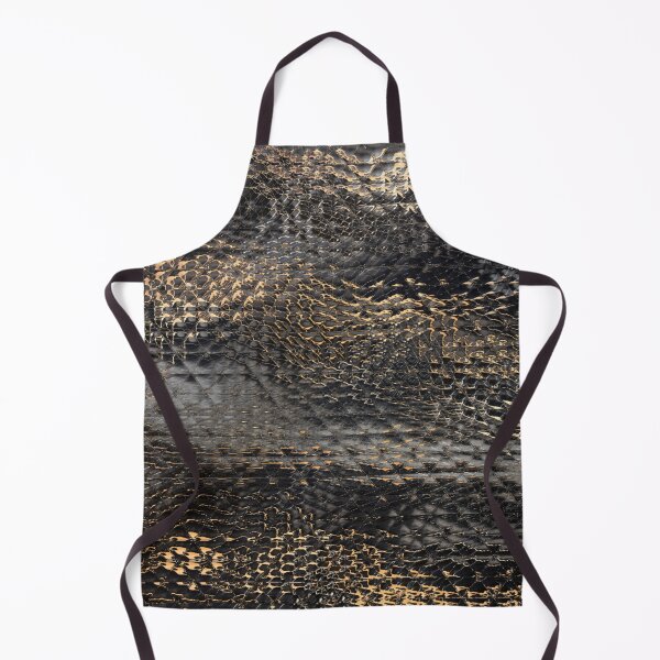 Item preview, Black Gold Snake Texture designed and sold by ZubiyaArt.