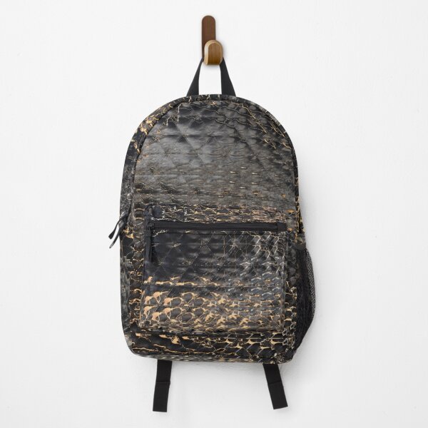 Item preview, Black Gold Snake Texture designed and sold by ZubiyaArt.