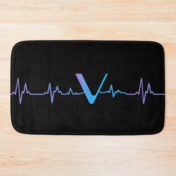 Item preview, Vechain to the Moon - the heartbeat of every cryptocurrency lover designed and sold by hyggekrog.