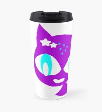 Purple kitten Travel Mug