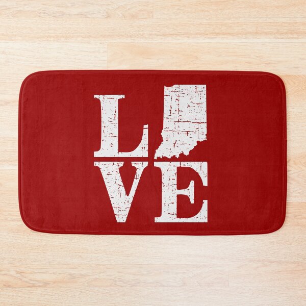 Item preview, Love Indiana Distressed Vintage IN Hoosier State Pride designed and sold by pixeljamz.