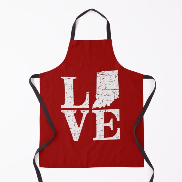 Item preview, Love Indiana Distressed Vintage IN Hoosier State Pride designed and sold by pixeljamz.