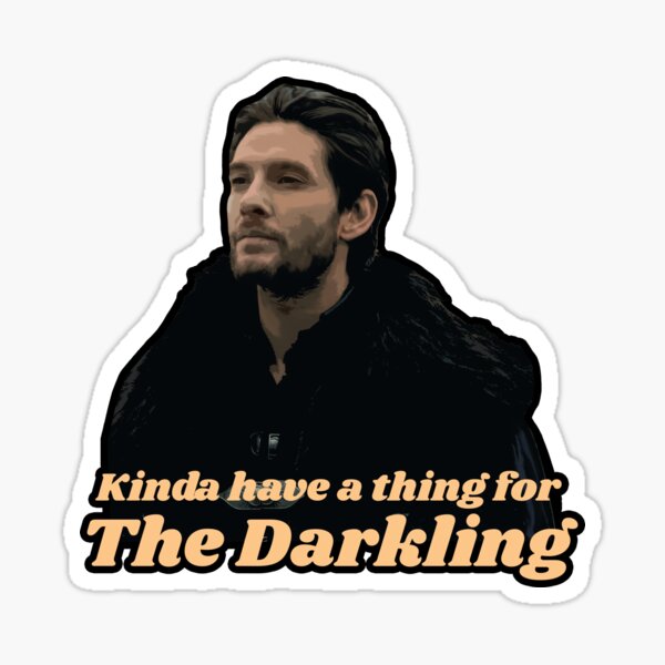 Kinda have a thing for Darkling - Darkling and alina shadow and bone netflix Sticker