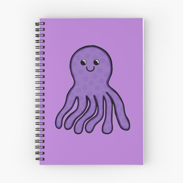 Item preview, Oceancreature , Under The Sea Dark Pastel Purple Octopus designed and sold by Barolina.