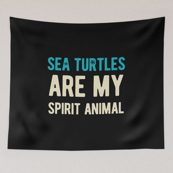 Item preview, Funny Sea Turtle designed and sold by artworkbyrihen.