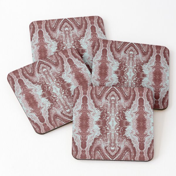 Item preview, Symmetry in red and light blue designed and sold by Psilographics.
