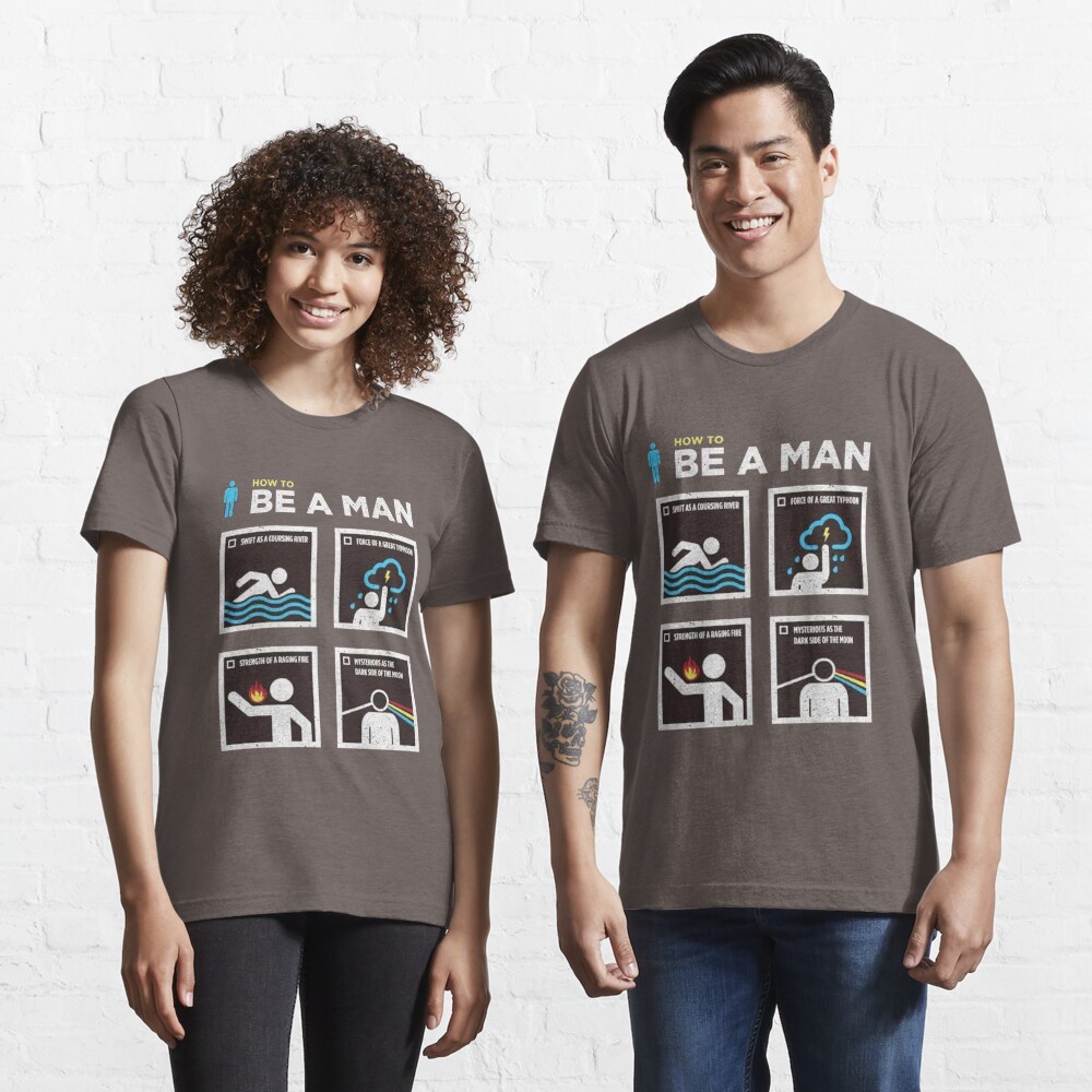 Discover be a man | Essential T-Shirt 