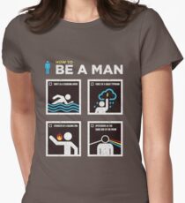 Camiseta entallada Cómo ser un hombre