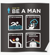 How to Be a Man Poster