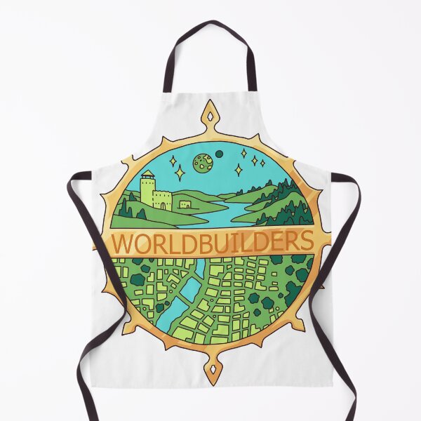 Item preview, Worldbuilders Badge designed and sold by WeFourCrows.